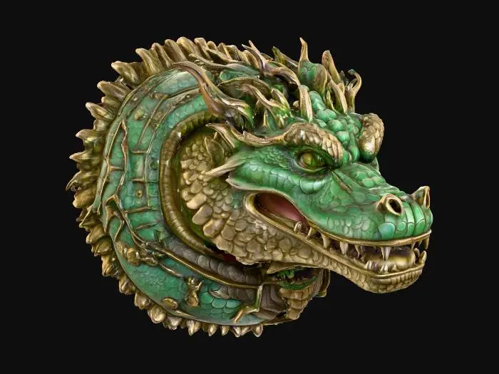 3D model for Dragon's Maw