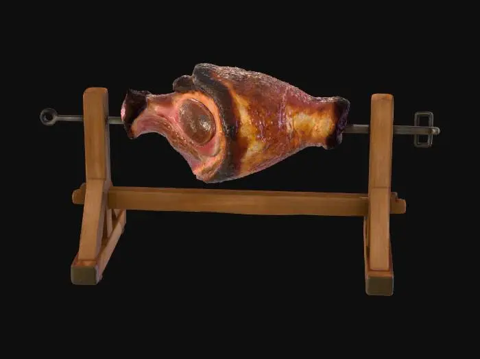 3D model for Roast Feast, #food#