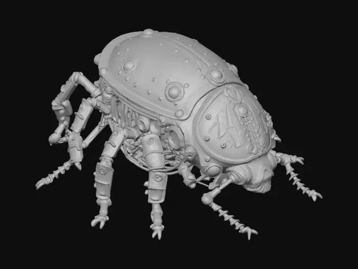 3D model for Steampunk Beetle
