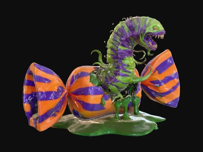 3D model for Carnivorous Confection, #Halloween2025#