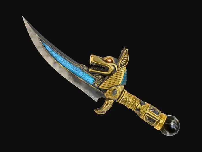 3D model for Anubis Blade, #Halloween2025#