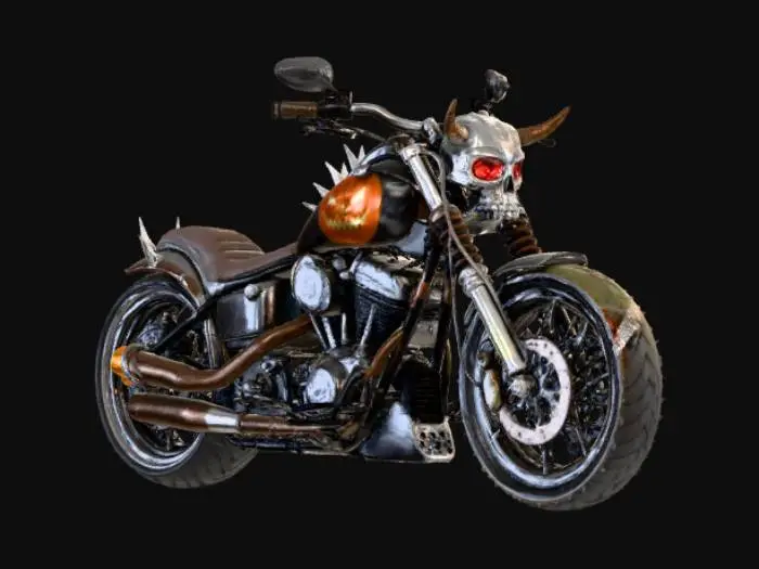 3D model for Hellfire Ride, #Halloween2025#