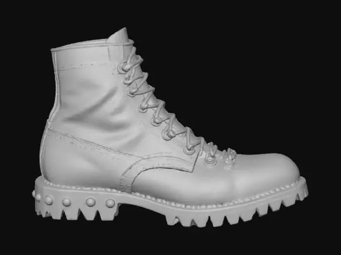 3D model for Vintage Leather Boot