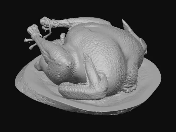 3D model for Thanksgiving Feast, #Thanksgiving#
