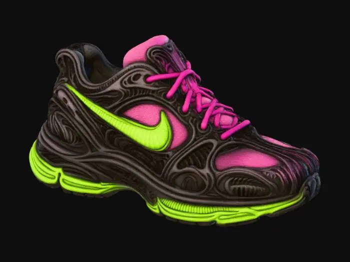 3D model for Biomorphic Sneaker Design