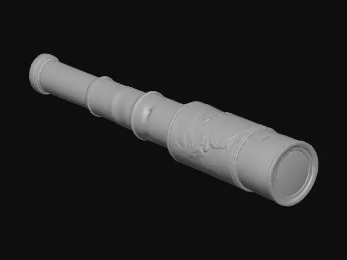 3D model for Antique Telescope