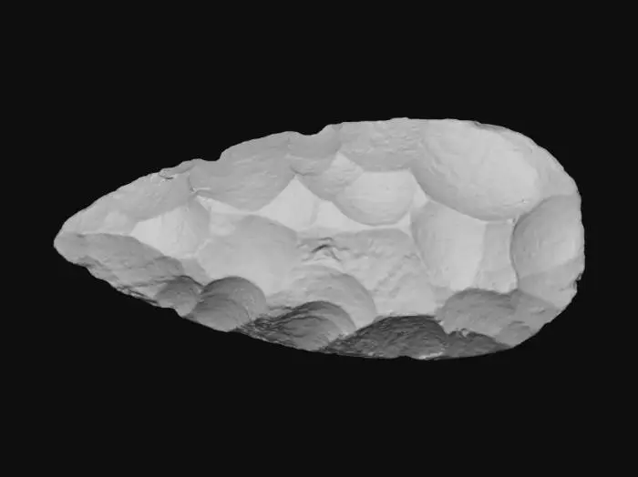 3D model for Handaxe Artifact
