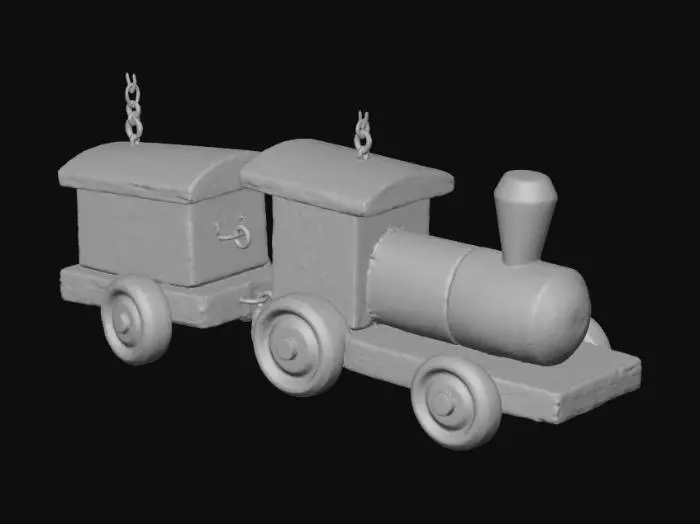 3D model for Nostalgic Holiday Train, #Christmas2025#