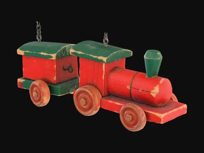 3D model for Nostalgic Holiday Train, #Christmas2025#