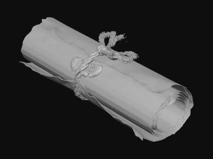 3D model for Ancient Scroll, #Christmas2025#