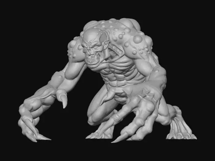 3D model for Ghoul of the Mire