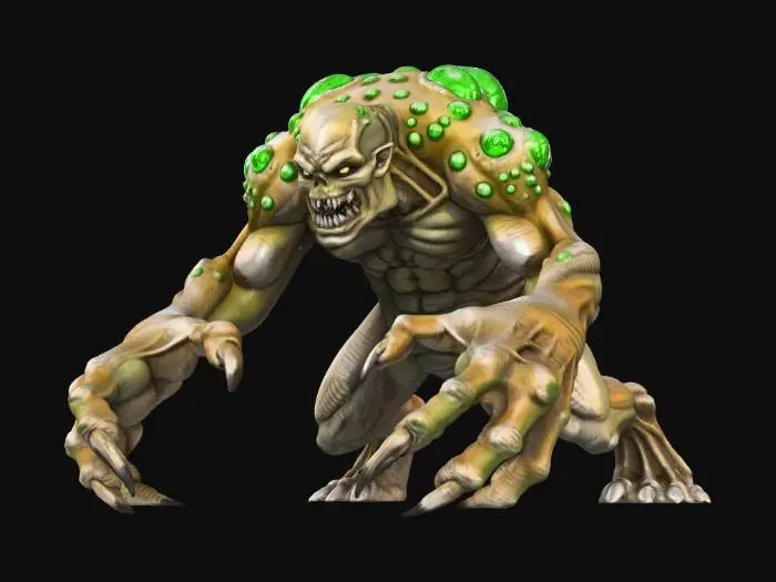 3D model for Ghoul of the Mire