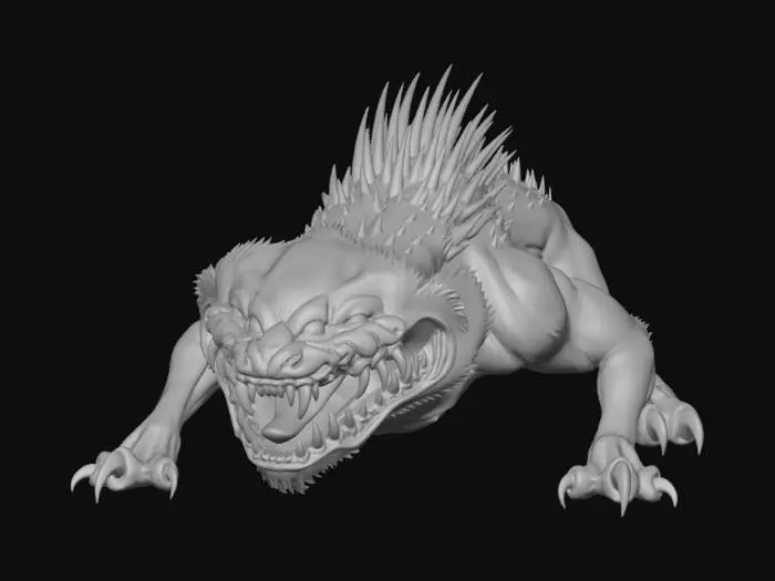 3D model for Ravenous Beast
