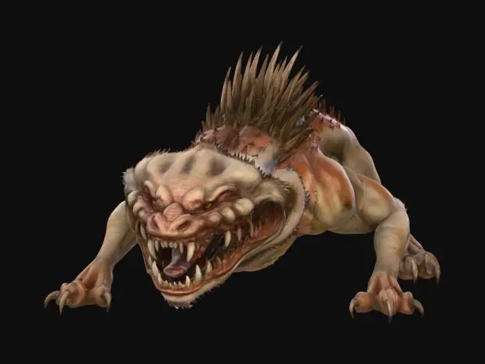 3D model for Ravenous Beast