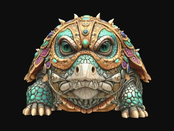 3D model for Jeweled Sentinel