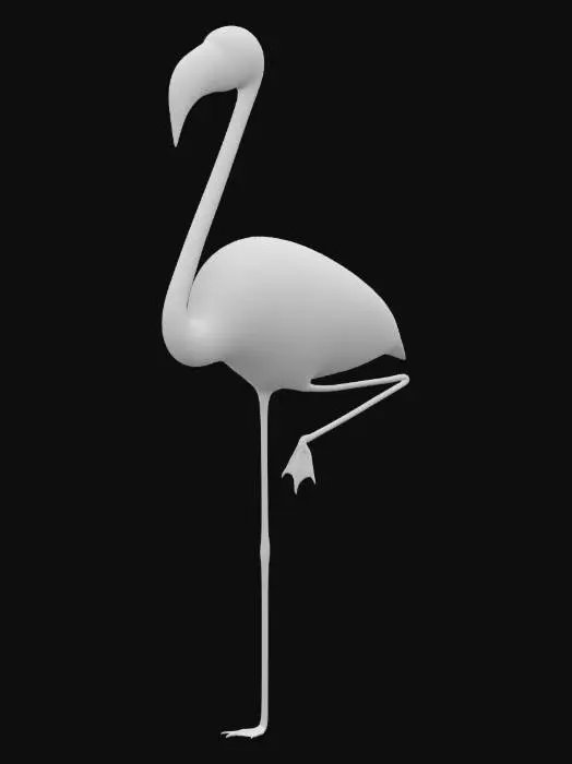 3D model for Flamingo