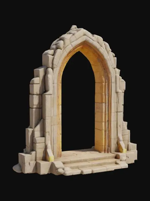 3D model for Portal of Light, #arch#