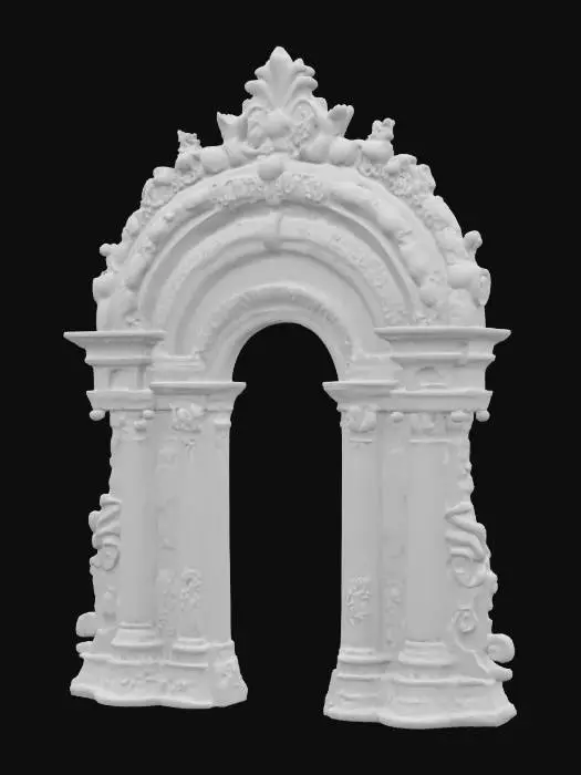 3D model for Ornate Archway, #arch#
