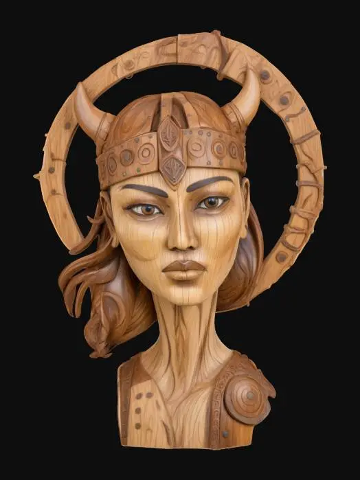 3D model for Timeless Warrior