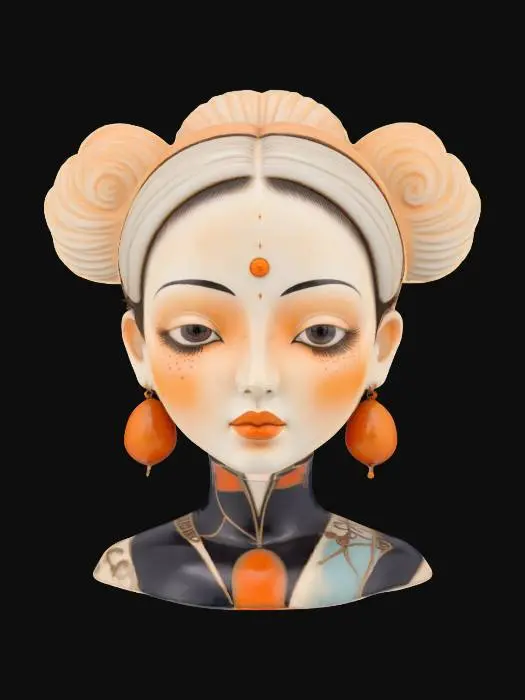 3D model for Porcelain Elegance