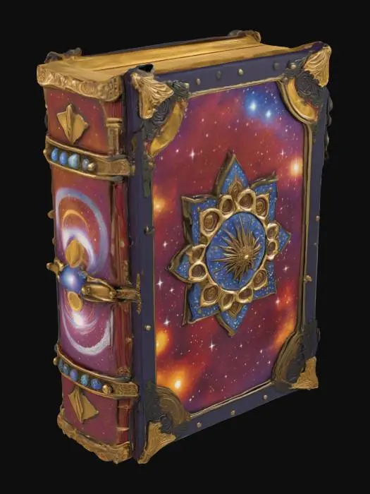 3D model for Enchanted Cosmos Codex