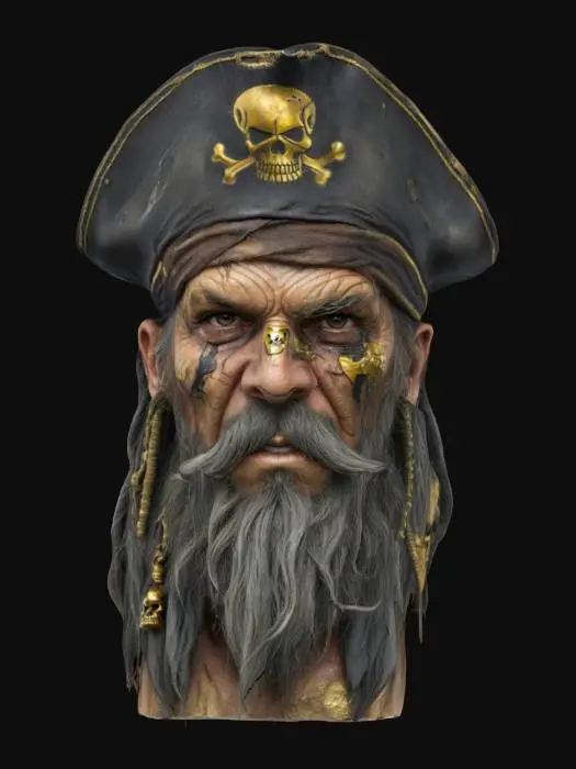 3D model for Pirate's Gaze, #ocean#