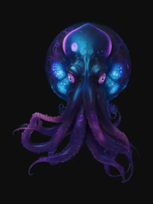 3D model for Cosmic Cephalopod, #ocean#