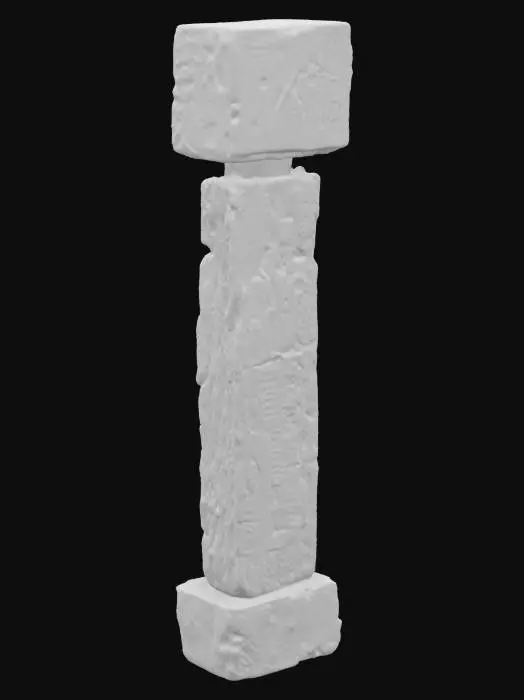 3D model for Ancient Tablet Sculpture