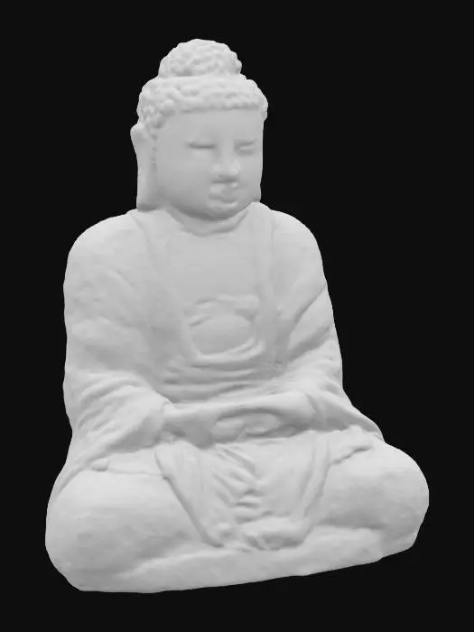 3D model for Buddha Statue