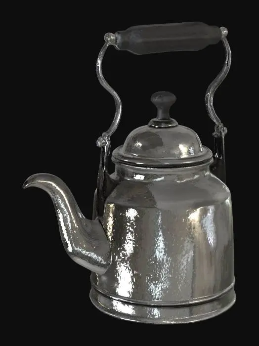 3D model for Timeless Kettle, #SketchTo3D#