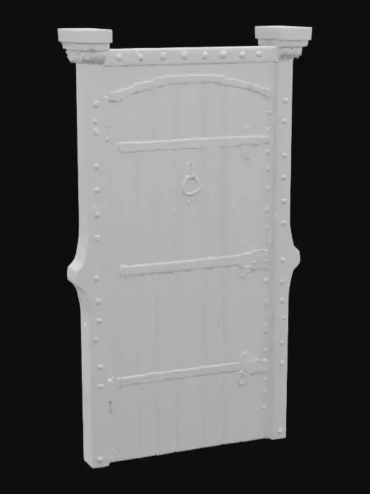 3D model for Medieval Gatekeeper