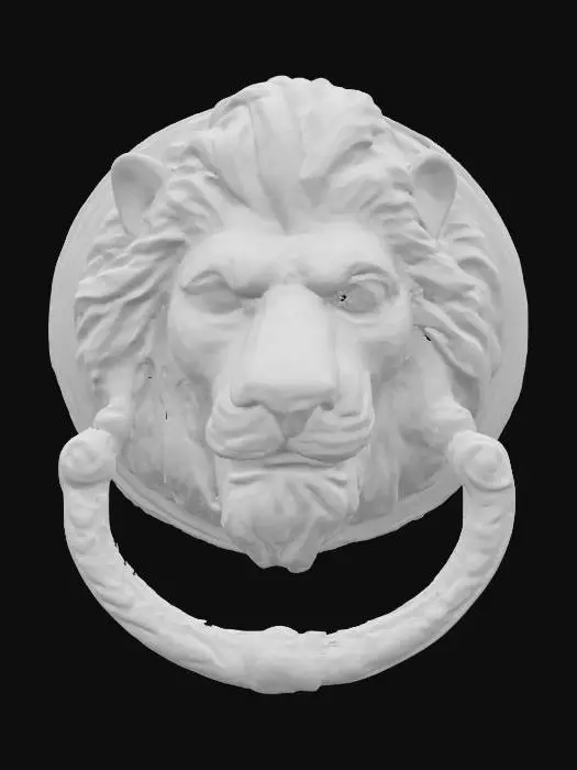 3D model for Lion's Gate Knocker