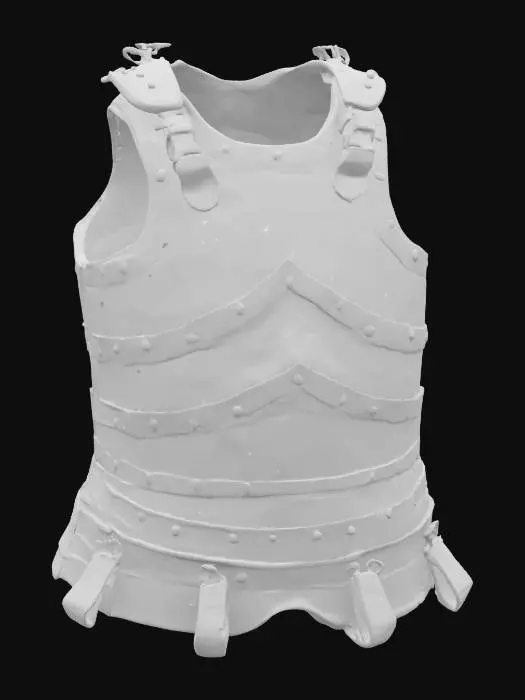 3D model for Medieval Steel Chestplate