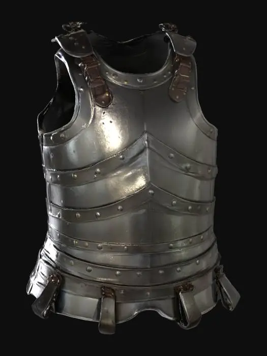 3D model for Medieval Steel Chestplate