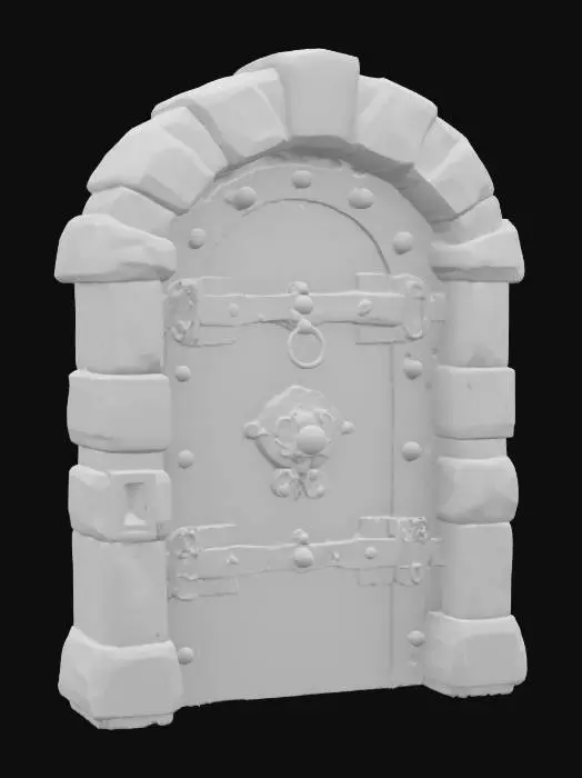 3D model for Medieval Entrance