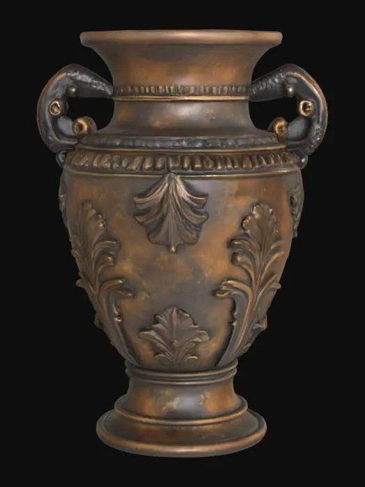 3D model for Ornate Bronze Vessel