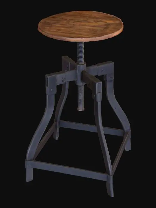 3D model for Industrial Stool