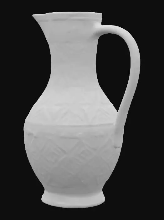 3D model for Ornate Black Pitcher