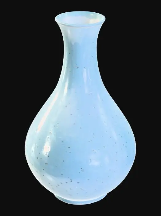 3D model for Azure Speckled Vase