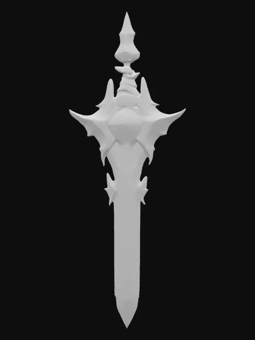 3D model for Glacial Arcanum Blade