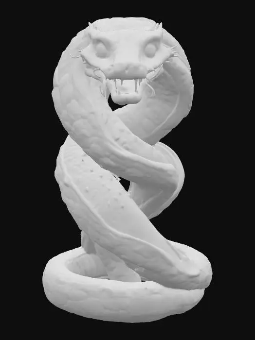 3D model for Emerald Serpent