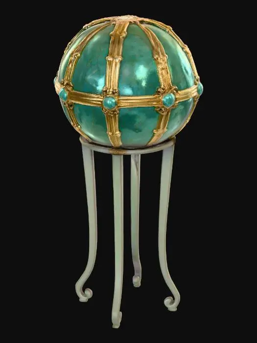 3D model for Emerald Orb on Stand