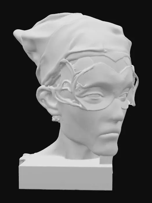 3D model for Masked Contemplation