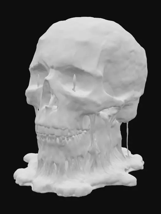 3D model for Melting Echoes, #PBR#