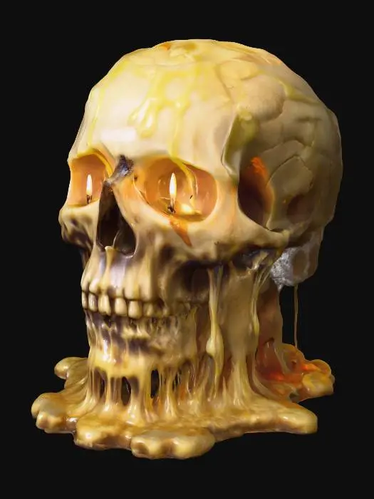 3D model for Melting Echoes, #PBR#