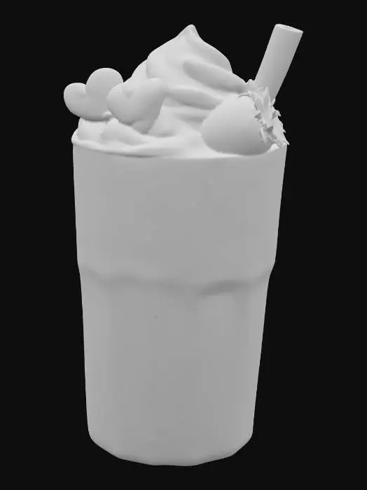 3D model for Mocha Delight, #PBR#