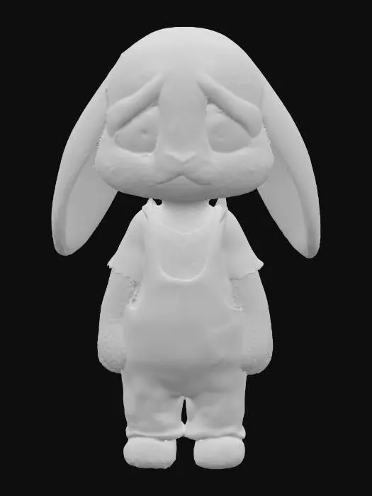 3D model for Sad Bunny Pals, #PBR#