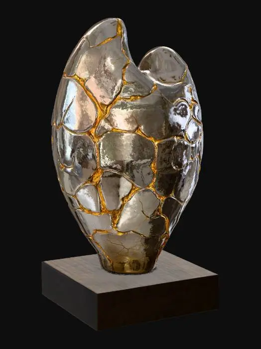 3D model for Transcendent Fracture, #PBR#