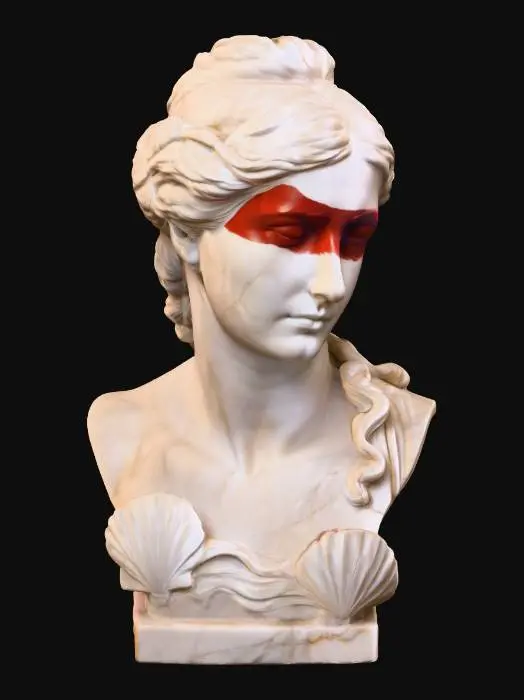 3D model for Veiled Vision, #PBR#