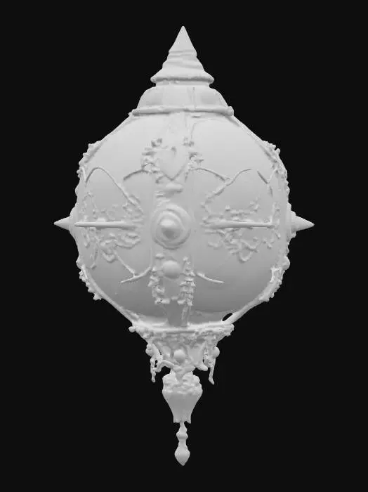 3D model for Astral Sphere, #PBR#